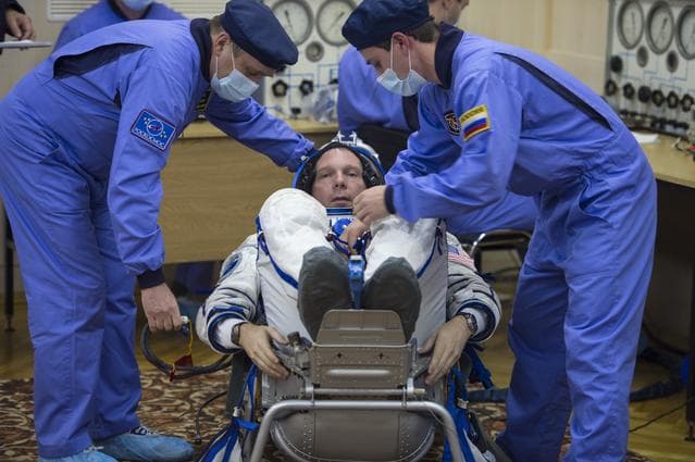 NASA image: Expedition 42 Pressure Check