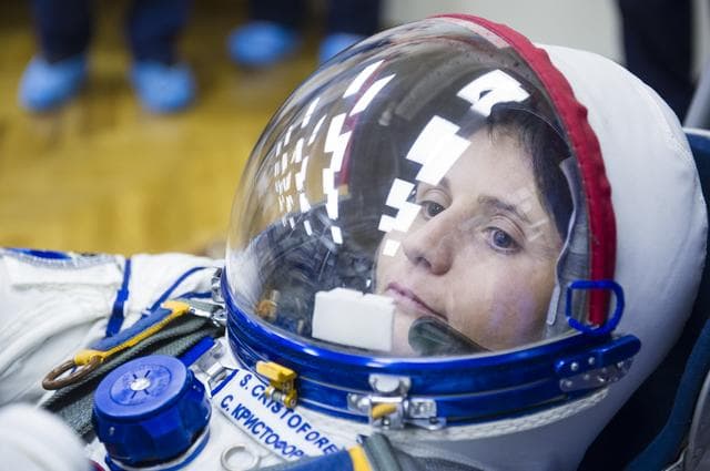 NASA image: Expedition 42 Pressure Check