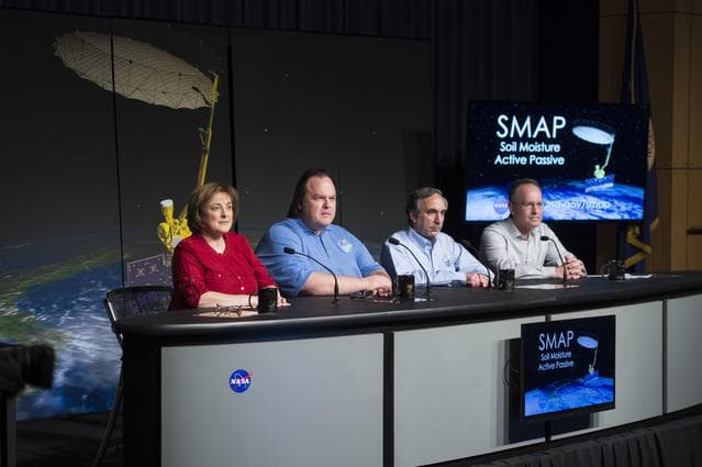 NASA image: Soil Moisture Active Passive (SMAP) Media Briefing