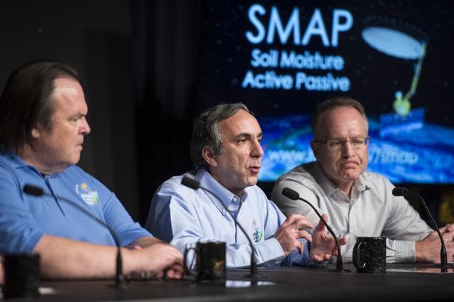 NASA image: Soil Moisture Active Passive (SMAP) Media Briefing