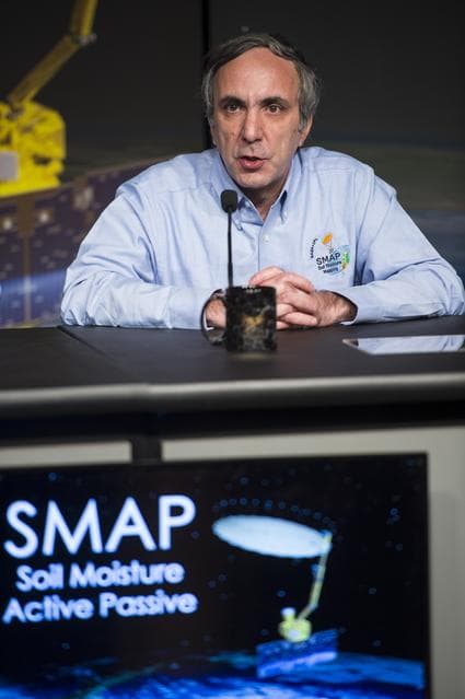 NASA image: Soil Moisture Active Passive (SMAP) Media Briefing