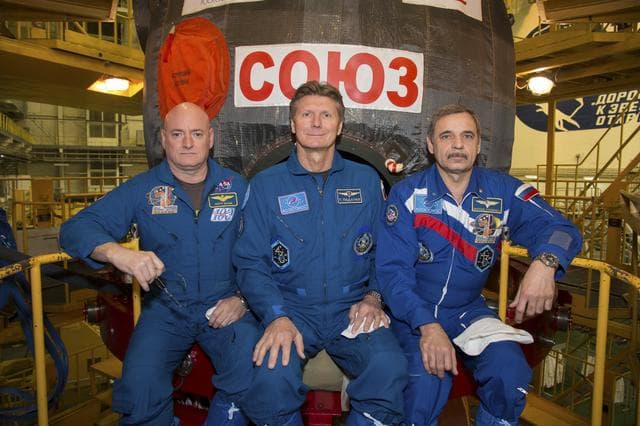 NASA image: Expedition 43 Preflight