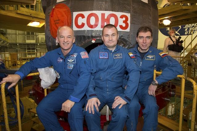 NASA image: Expedition 43 Preflight