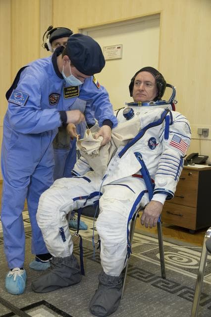 NASA image: Expedition 43 Preflight