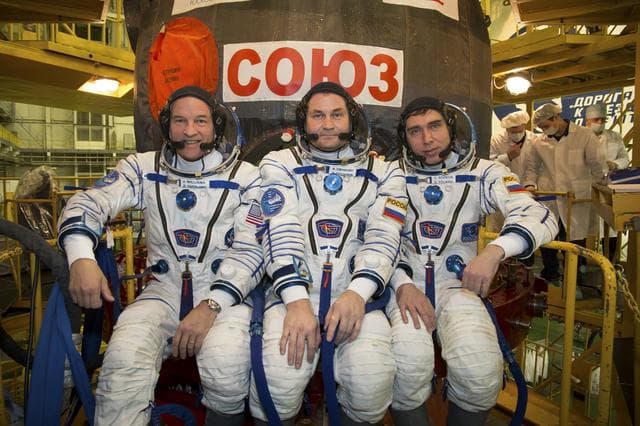 NASA image: Expedition 43 Preflight