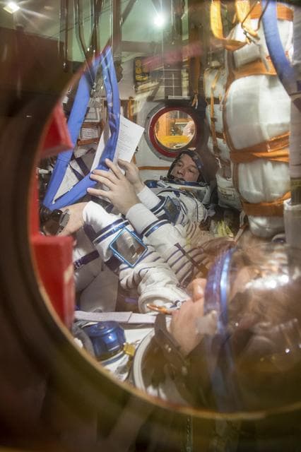 NASA image: Expedition 43 Preflight