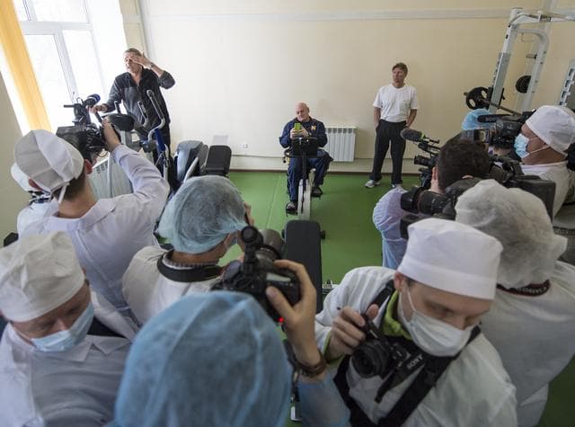 NASA image: Expedition 43 Media Day