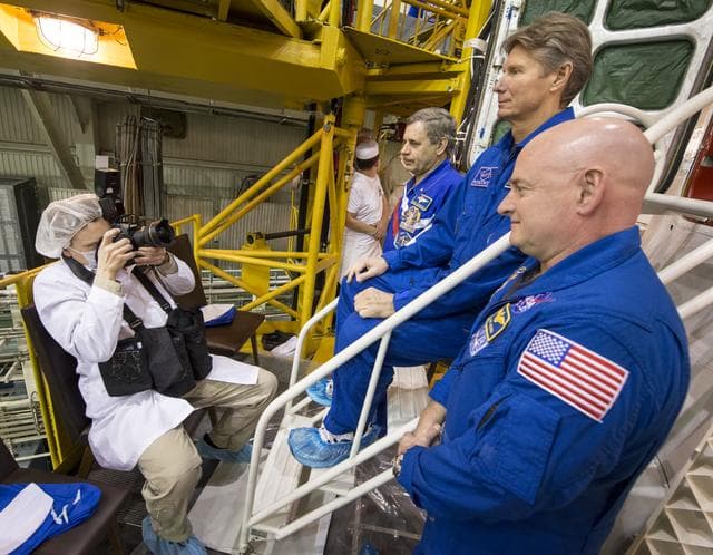 NASA image: Expedition 43 Soyuz Check
