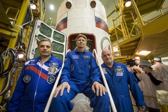 NASA image: Expedition 43 Soyuz Check