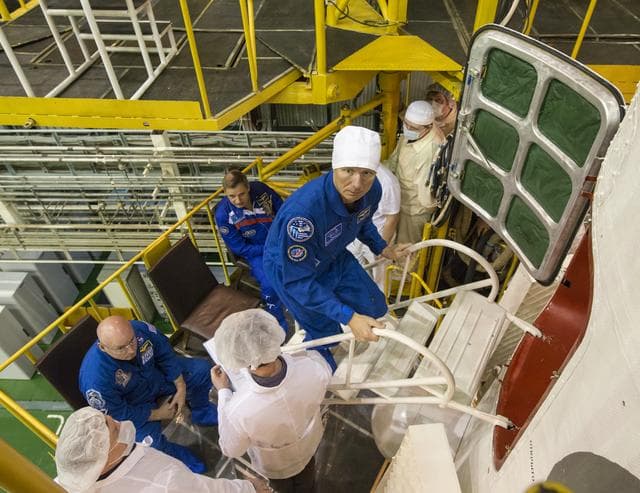 NASA image: Expedition 43 Soyuz Check
