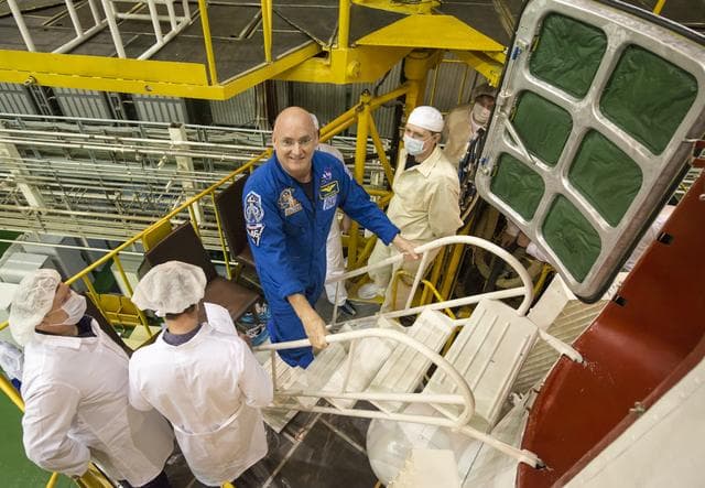 NASA image: Expedition 43 Soyuz Check