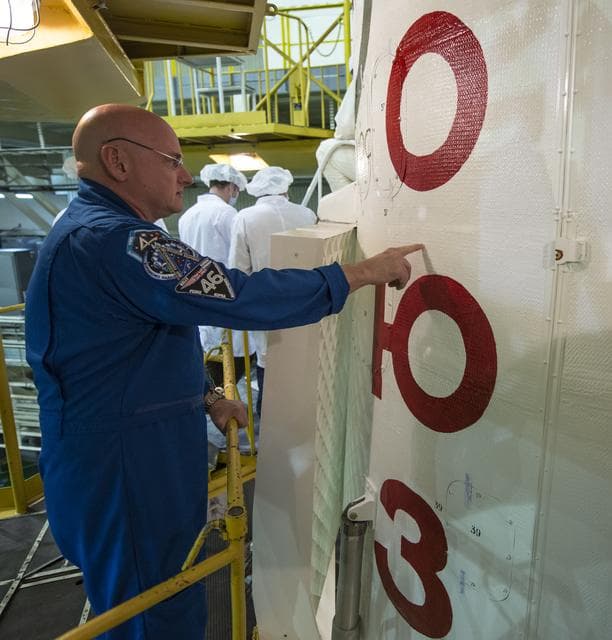 NASA image: Expedition 43 Soyuz Check