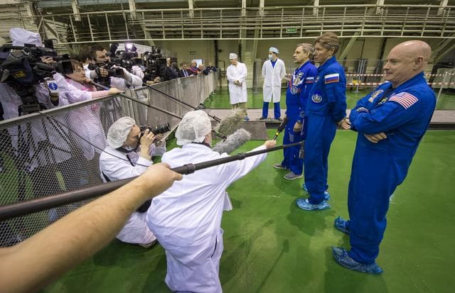 NASA image: Expedition 43 Soyuz Check