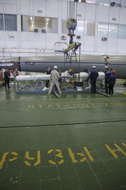 NASA image: Expedition 43 Soyuz Assembly