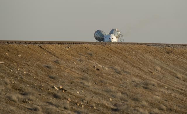 NASA image: Expedition 43 Soyuz Rollout