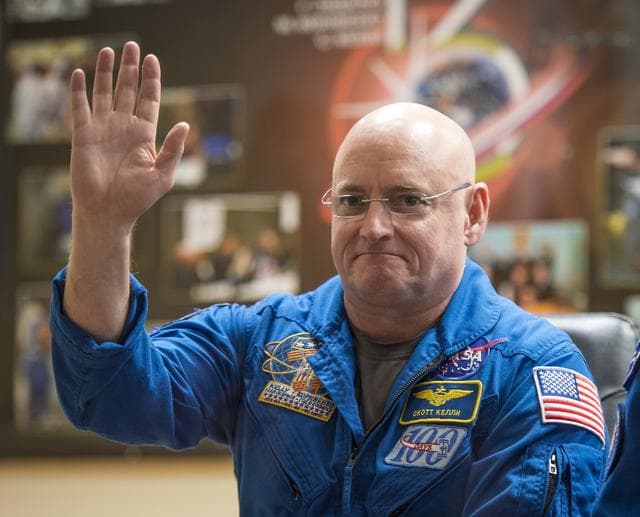 NASA image: Expedition 43 Press Conference