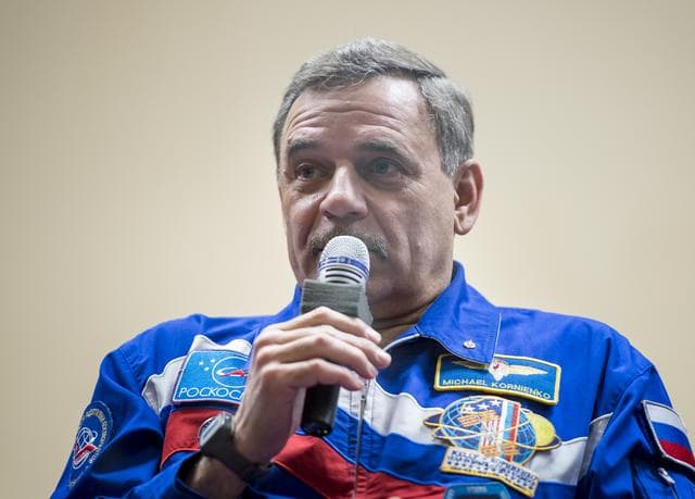 NASA image: Expedition 43 Press Conference