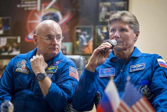 NASA image: Expedition 43 Press Conference