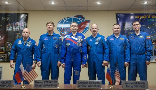 NASA image: Expedition 43 Press Conference