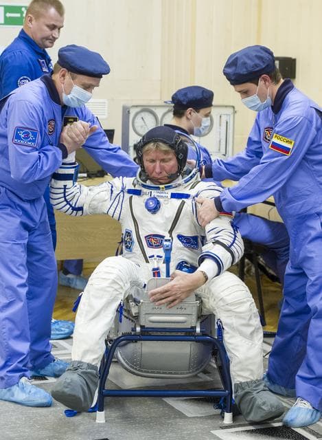 NASA image: Expedition 43 Preflight