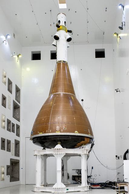 NASA image: Orion Environmental Test Article at Armstrong Test Facility