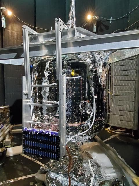 NASA image: NASA Marshall Tests Innovative Technique for Super Cold Fuel Storage
