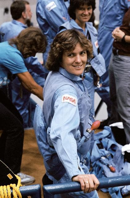 NASA image: Astronaut Sullivan prepares to join crew in training