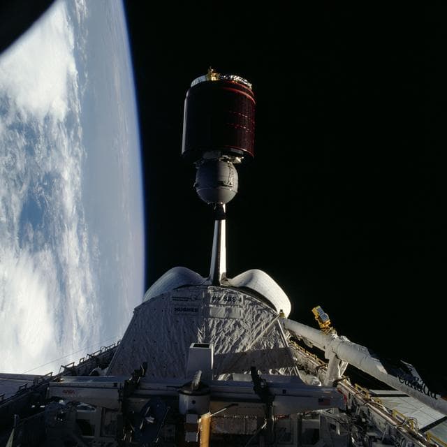 NASA image: Deployment of the Telstar communications satellite