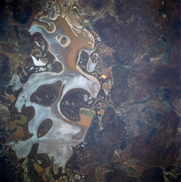 NASA image: Earth observations taken during STS-41D mission.