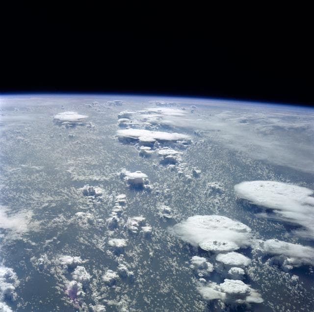 NASA image: STS-41G earth observations