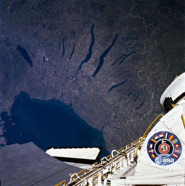 NASA image: 51B earth observation