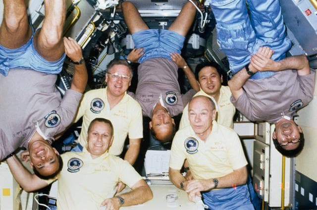 NASA image: Crew portrait during 51-B mission