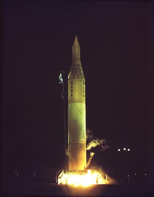 NASA image: Early Rockets