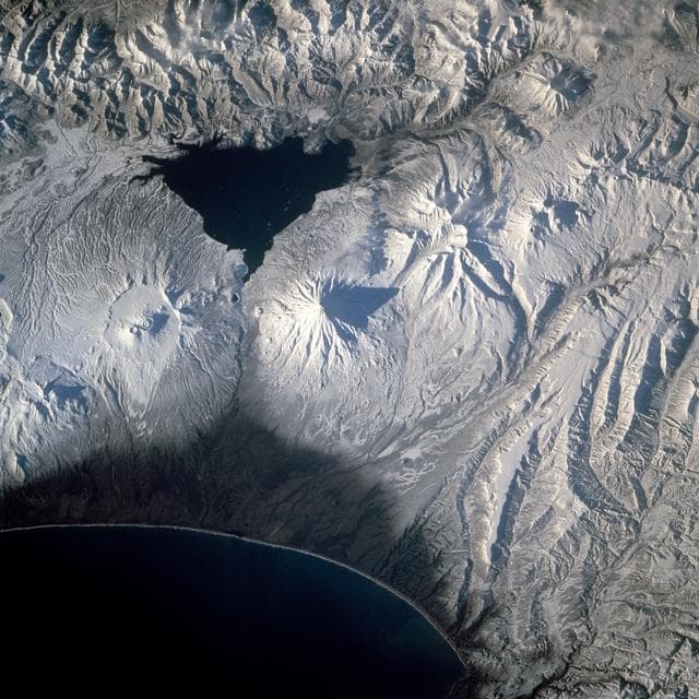 NASA image: STS-61A earth observations