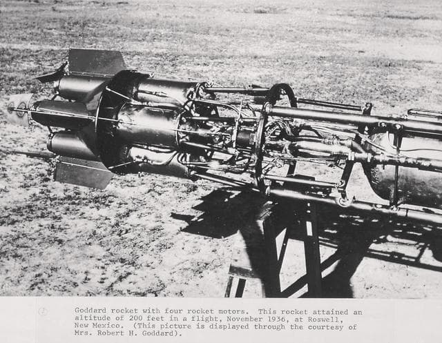 NASA image: Early Rockets