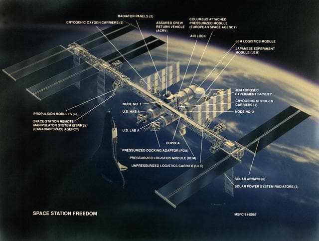 NASA image: Space Station