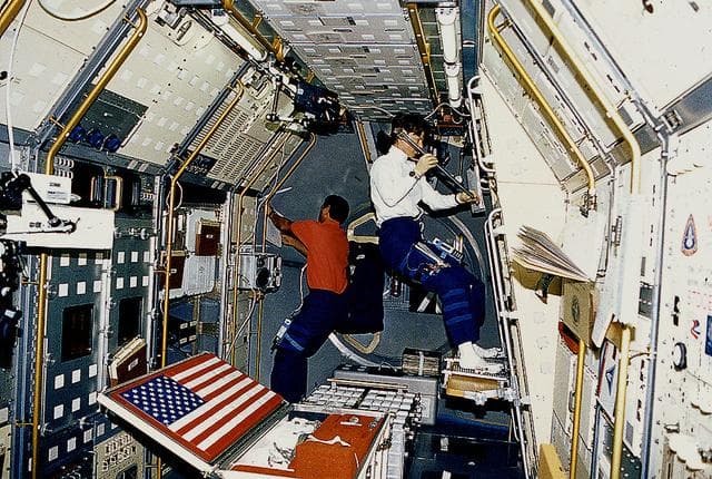 NASA image: Microgravity