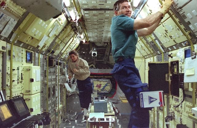 NASA image: Microgravity