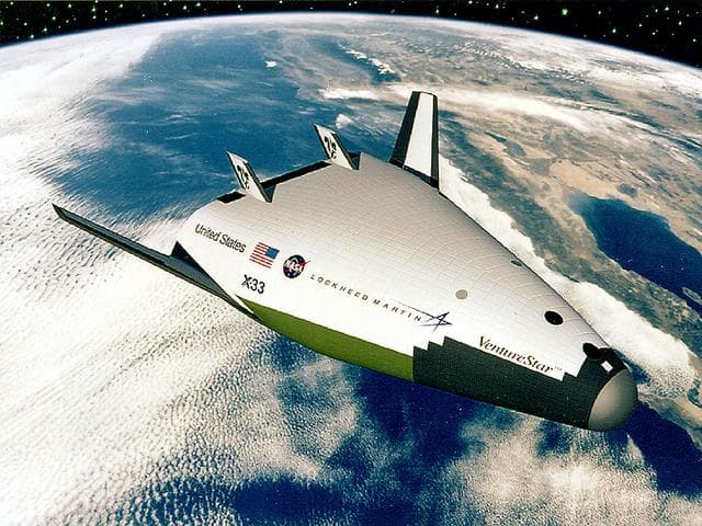 NASA image: X-33