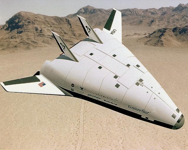 NASA image: X-33