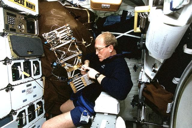 NASA image: Microgravity