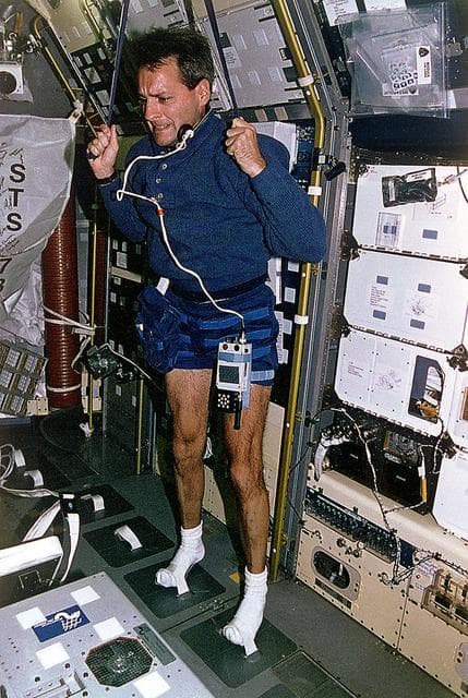 NASA image: Microgravity