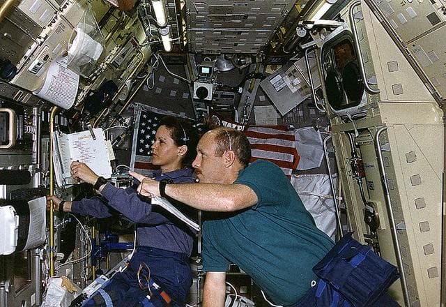 NASA image: Microgravity
