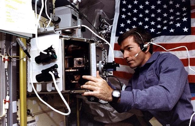 NASA image: Microgravity