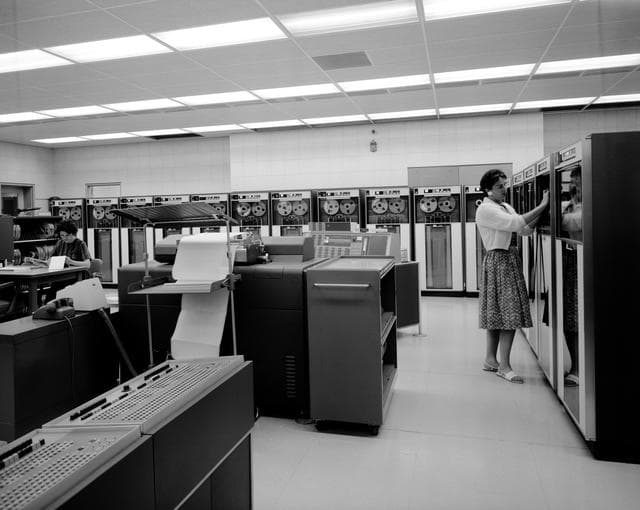 NASA image: Data Processing System at Ames Research Center.