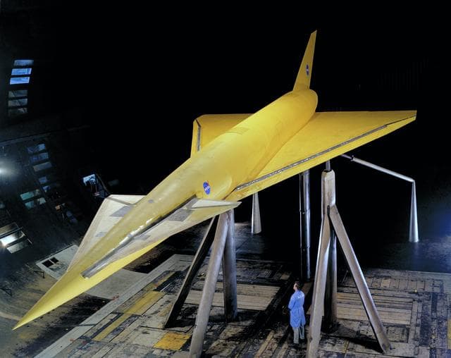 NASA image: Hypersonic Transport Model