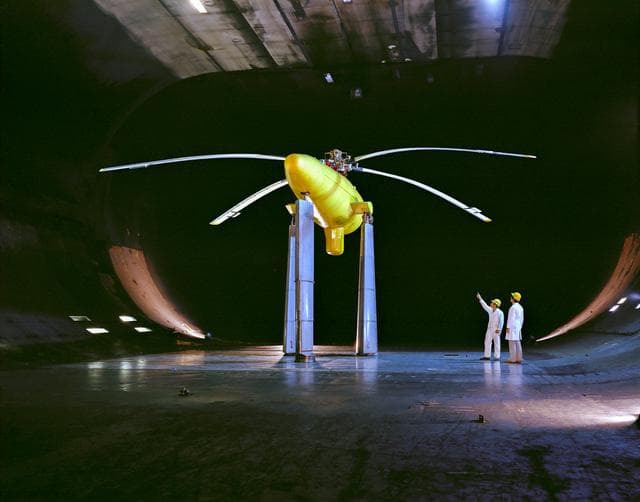 NASA image: Controllable Twist Rotor in 40x80 Foot Wind Tunnel at Ames.