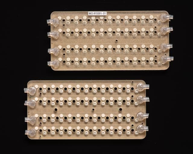 NASA image: EuCropis Power Cells Fluidic Cards