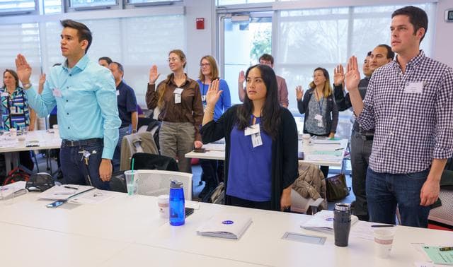NASA image: New Employe Orientation and Swearing-in
