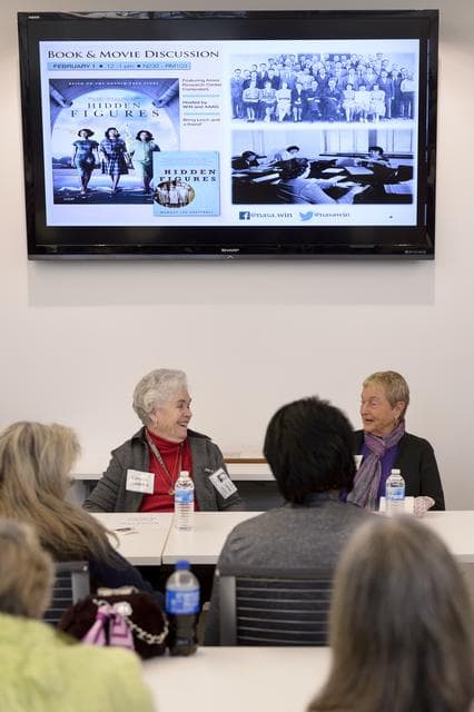 NASA image: Ames Women's Influence Network (WIN) Hidden Figures talk with "Computers" Carolyn Hofstetter and Carol Mead co-sponsored by the AAAG